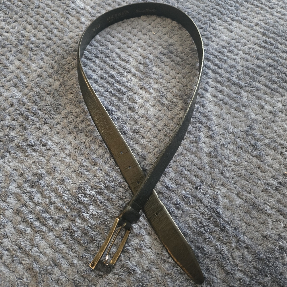 Jaeger Leather Belt Size M 34